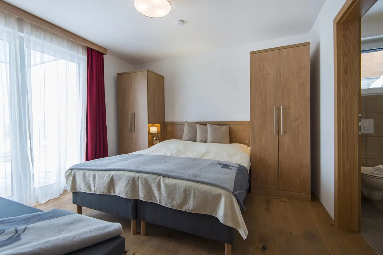 GA2C Alpenleben Apartments-Slaapkamer
