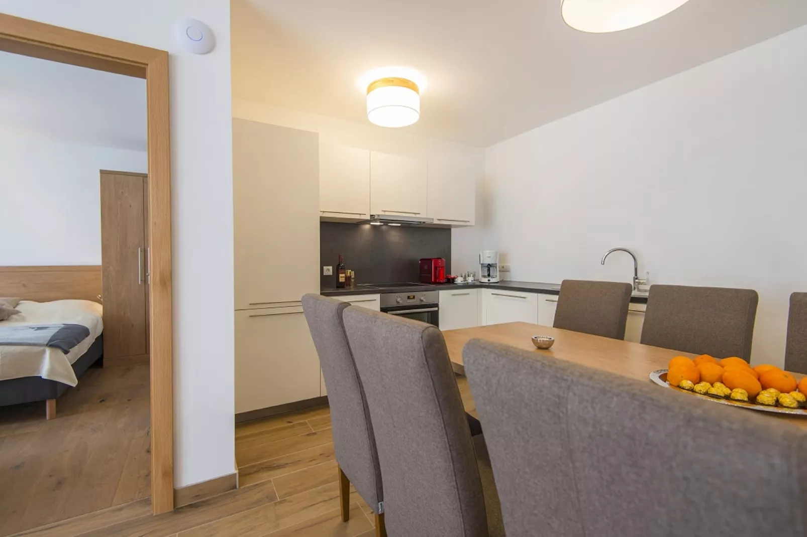 GA2C Alpenleben Apartments-Keuken