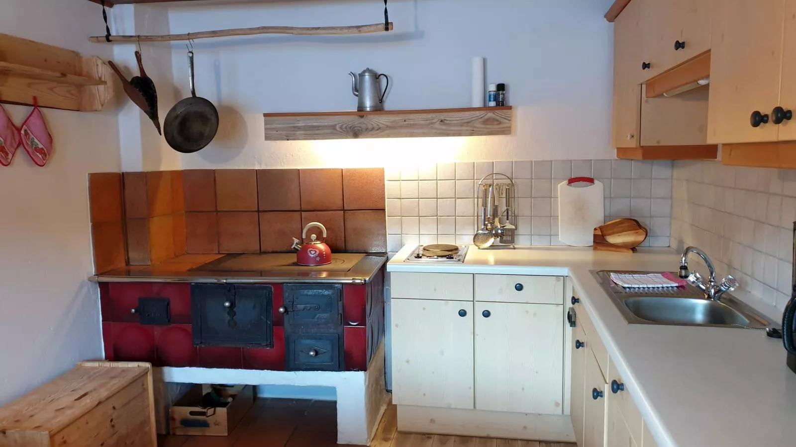 Sonnenhütte unten-Keuken