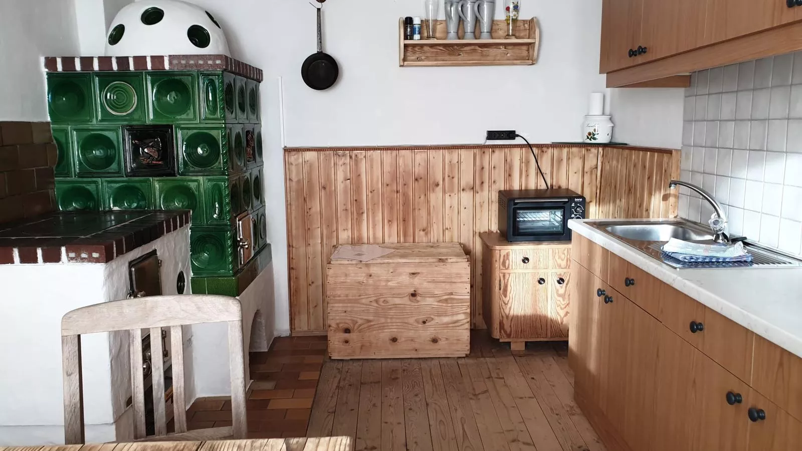 Sonnenhütte oben-Keuken
