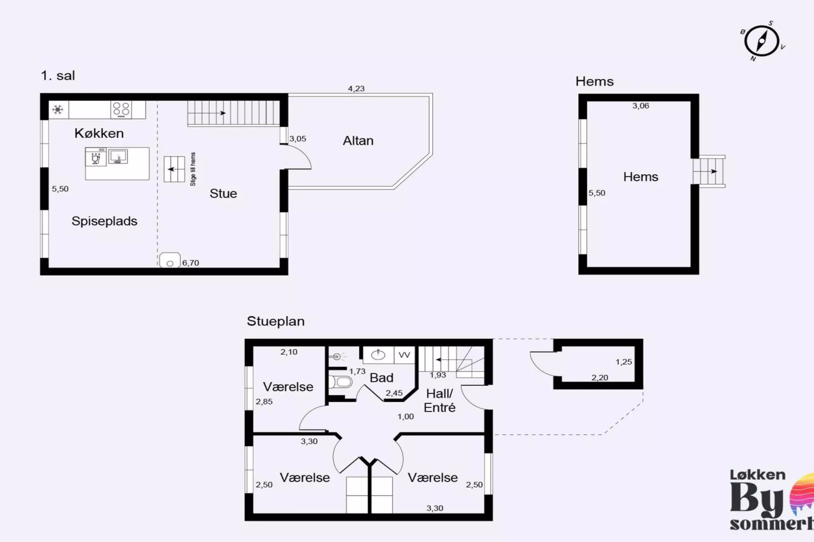 Vakantiehuis in Lokken met zwembad-Binnen