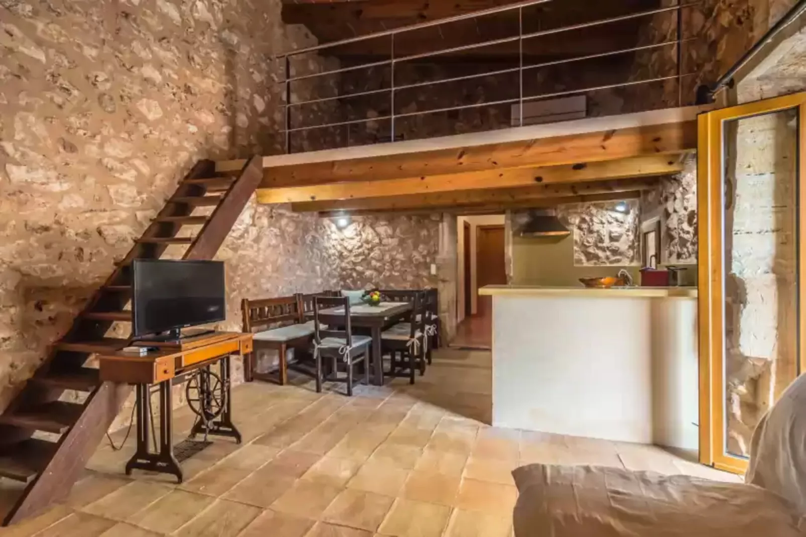 Sa Caseta De Ses Vaques.son Covas-Woonkamer