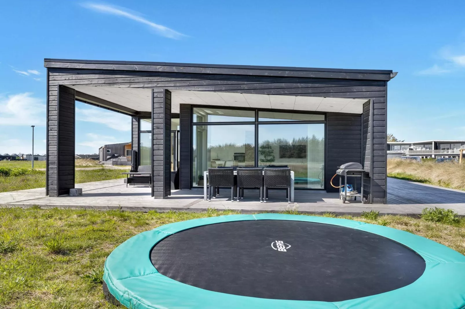 Ruim vakantiehuis in Lokken-Buitenlucht