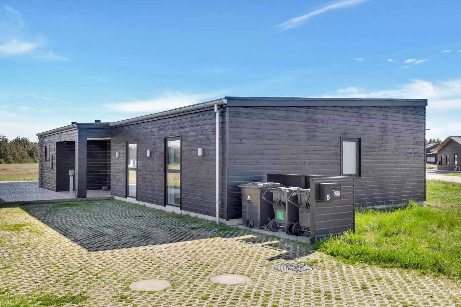 Ruim vakantiehuis in Lokken-Buitenlucht