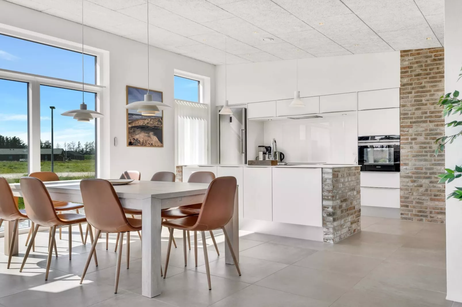 Ruim vakantiehuis in Lokken-Binnen