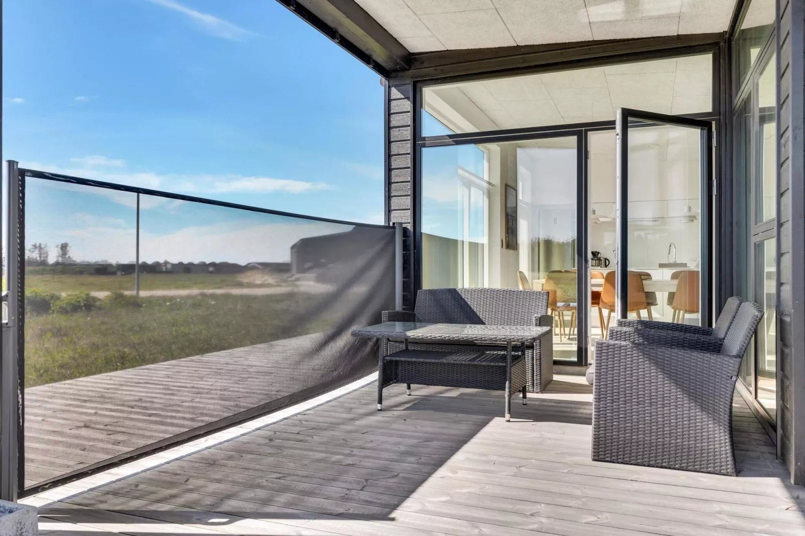 Ruim vakantiehuis in Lokken-Binnen