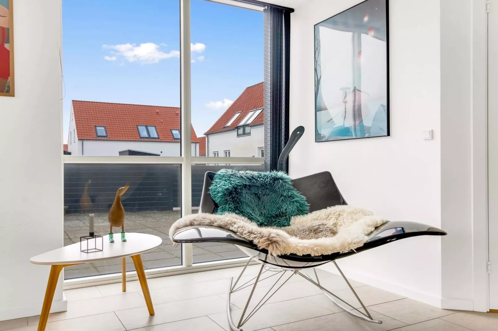 Vakantiehuis, 750m van het strand-Binnen