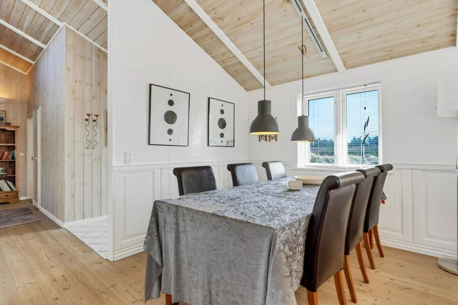 Vakantiehuis in Lokken met uitzicht-Binnen