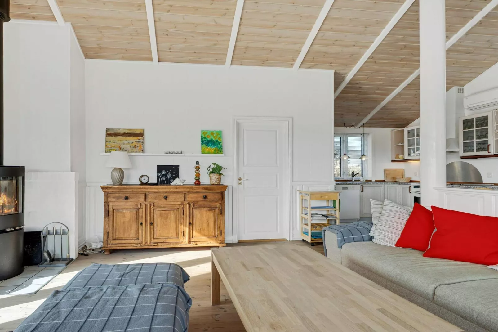 Vakantiehuis in Lokken met uitzicht-Binnen