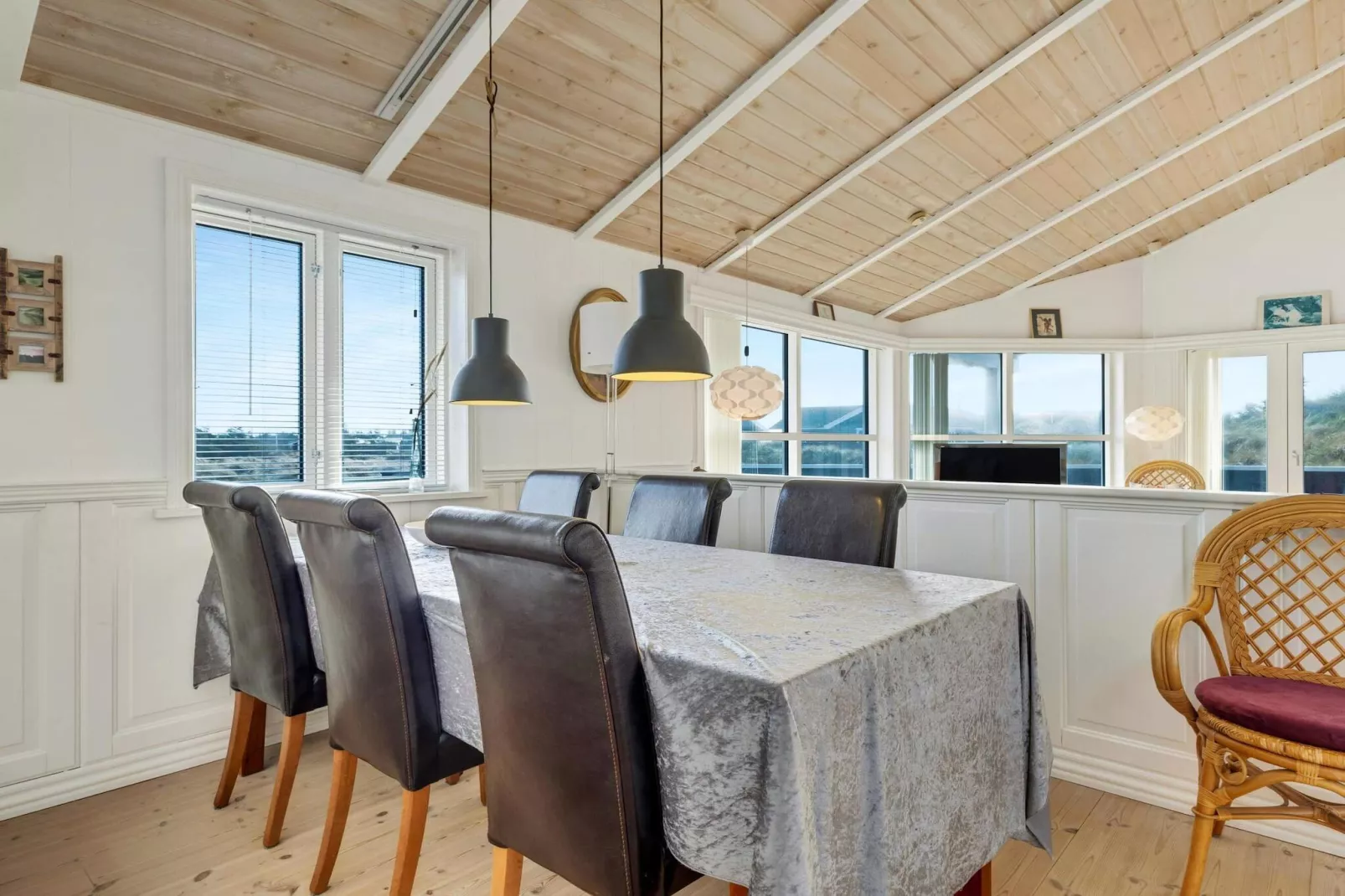 Vakantiehuis in Lokken met uitzicht-Binnen