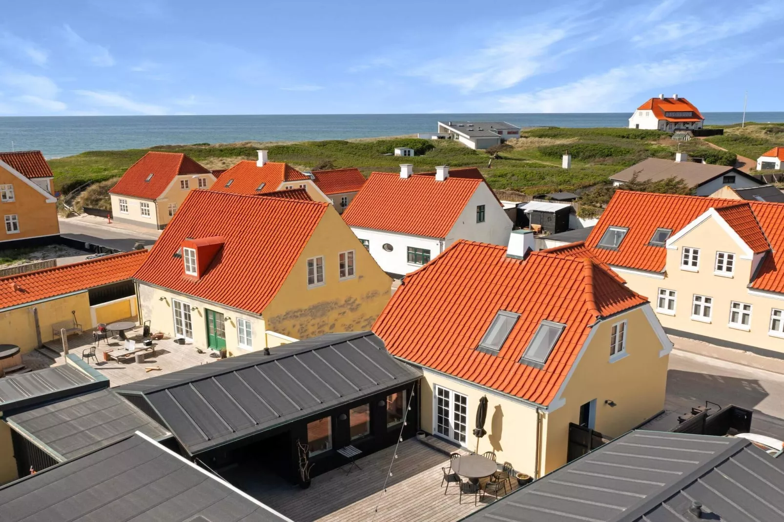 Vakantiehuis in Lokken met uitzicht-Buitenlucht