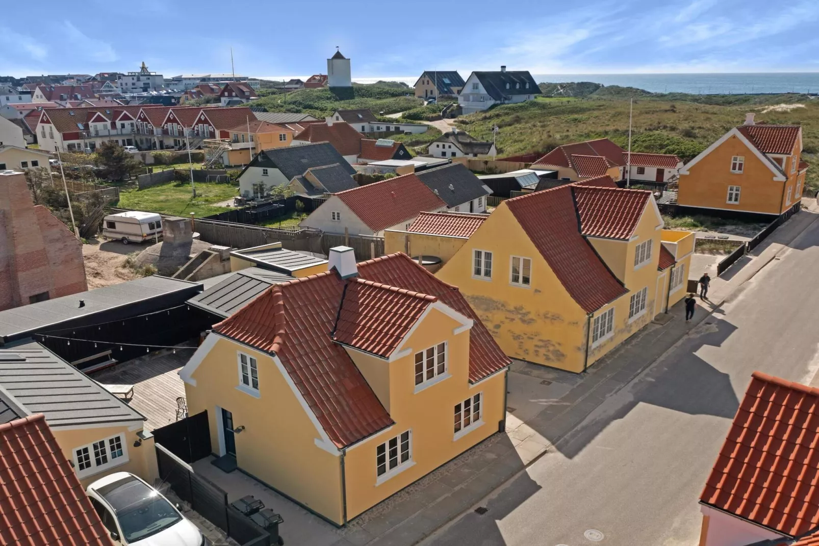 Vakantiehuis in Lokken met uitzicht-Buitenlucht
