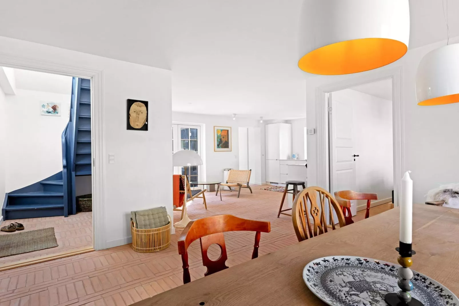 Vakantiehuis in Lokken met uitzicht-Binnen