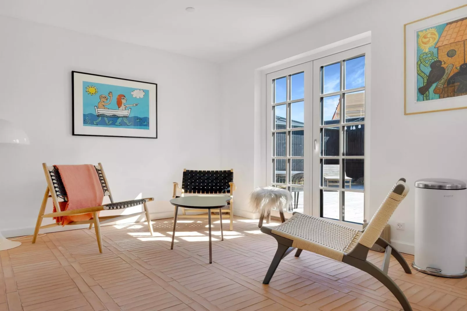 Vakantiehuis in Lokken met uitzicht-Binnen