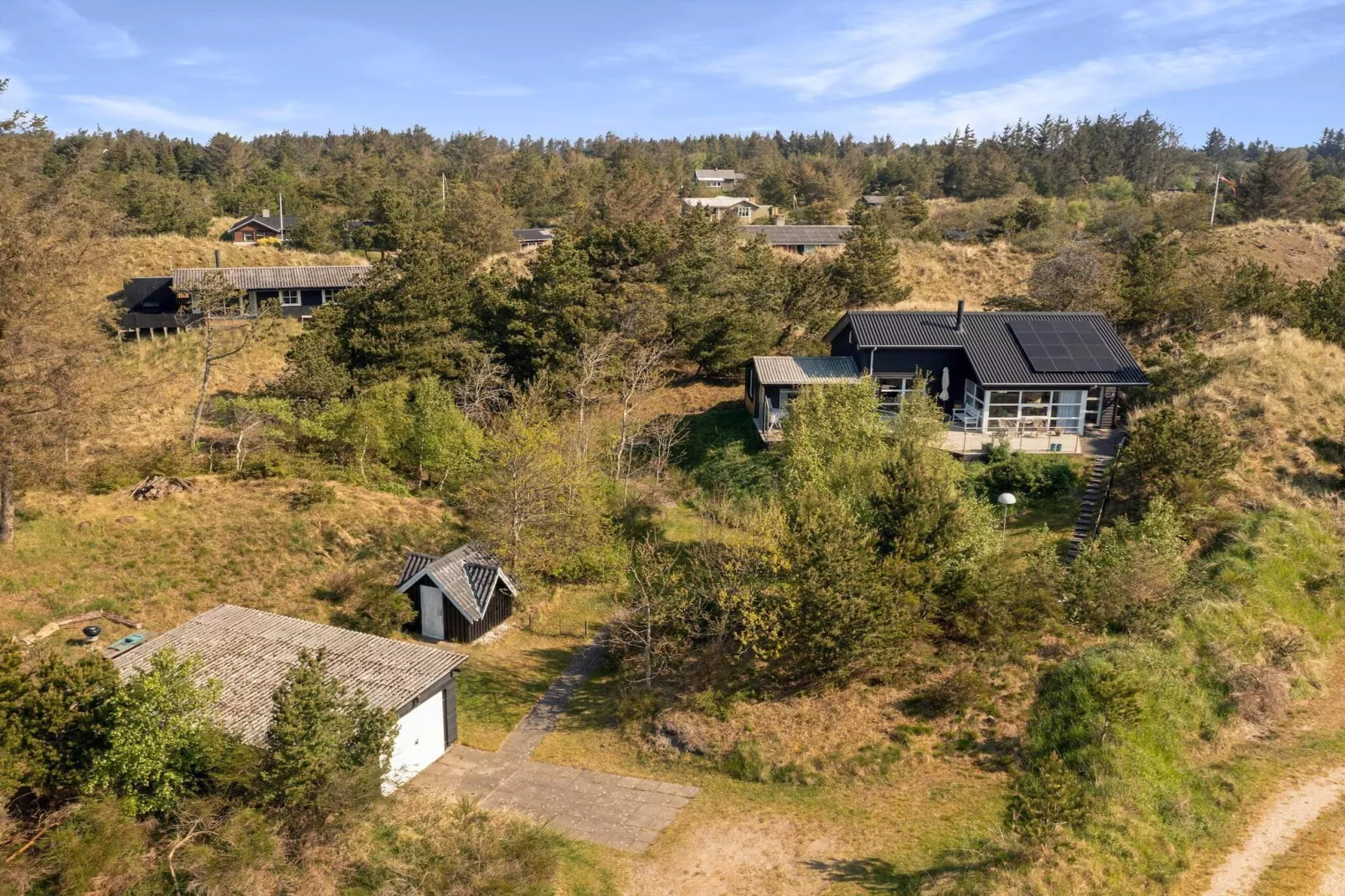 Vakantiehuis nabij het stadje Blokhus-Buitenlucht