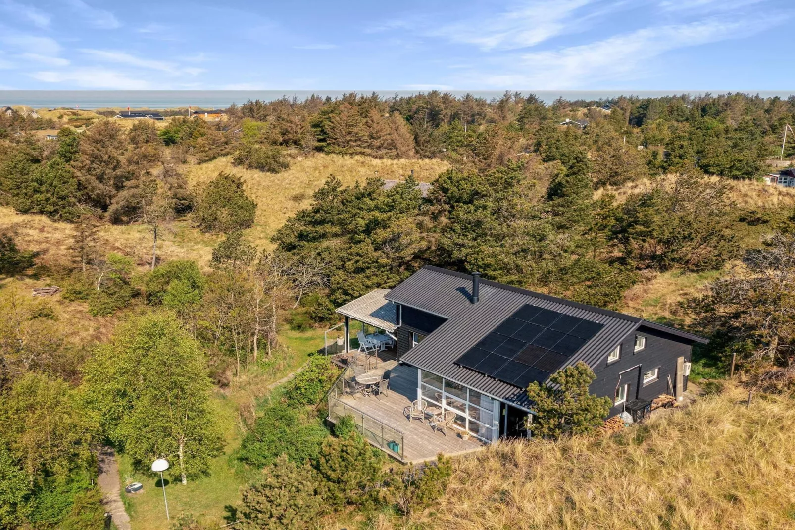Vakantiehuis nabij het stadje Blokhus-Buitenlucht