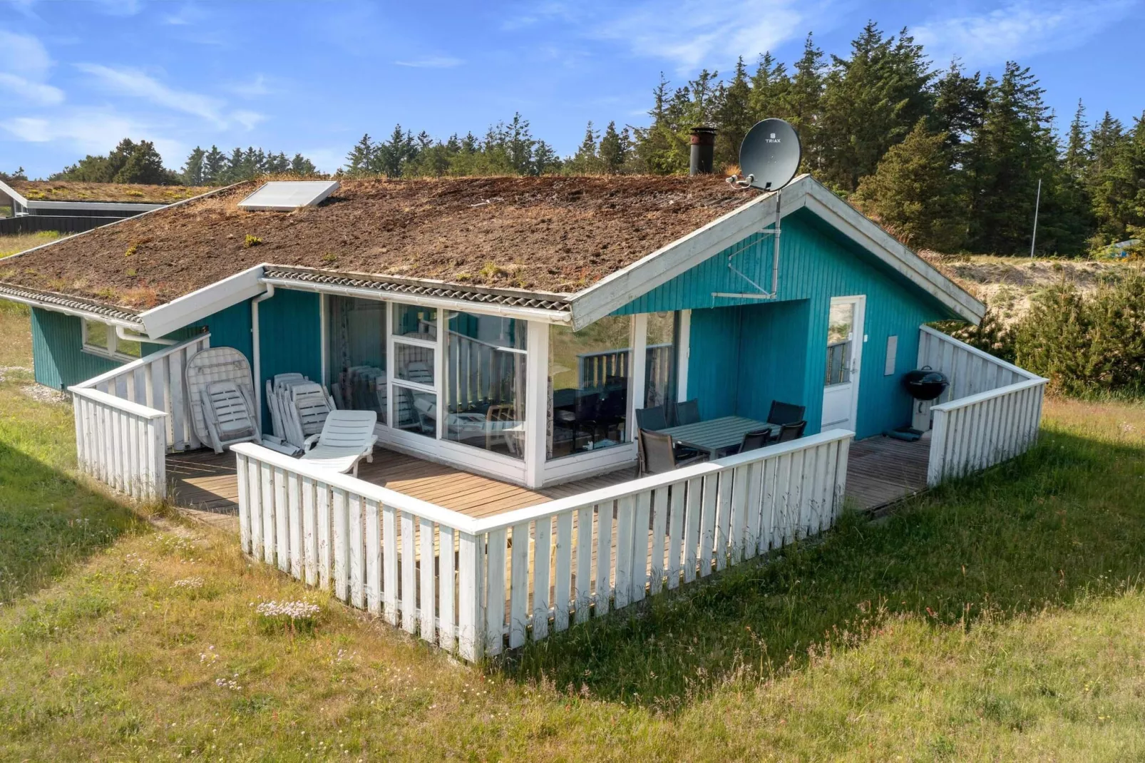 Vakantiehuis in Blokhus met sauna-Buitenlucht