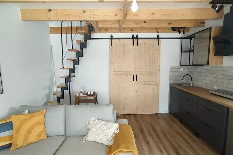 Domek wakacyjny dla 7 osób Sieciemin-Woonkamer