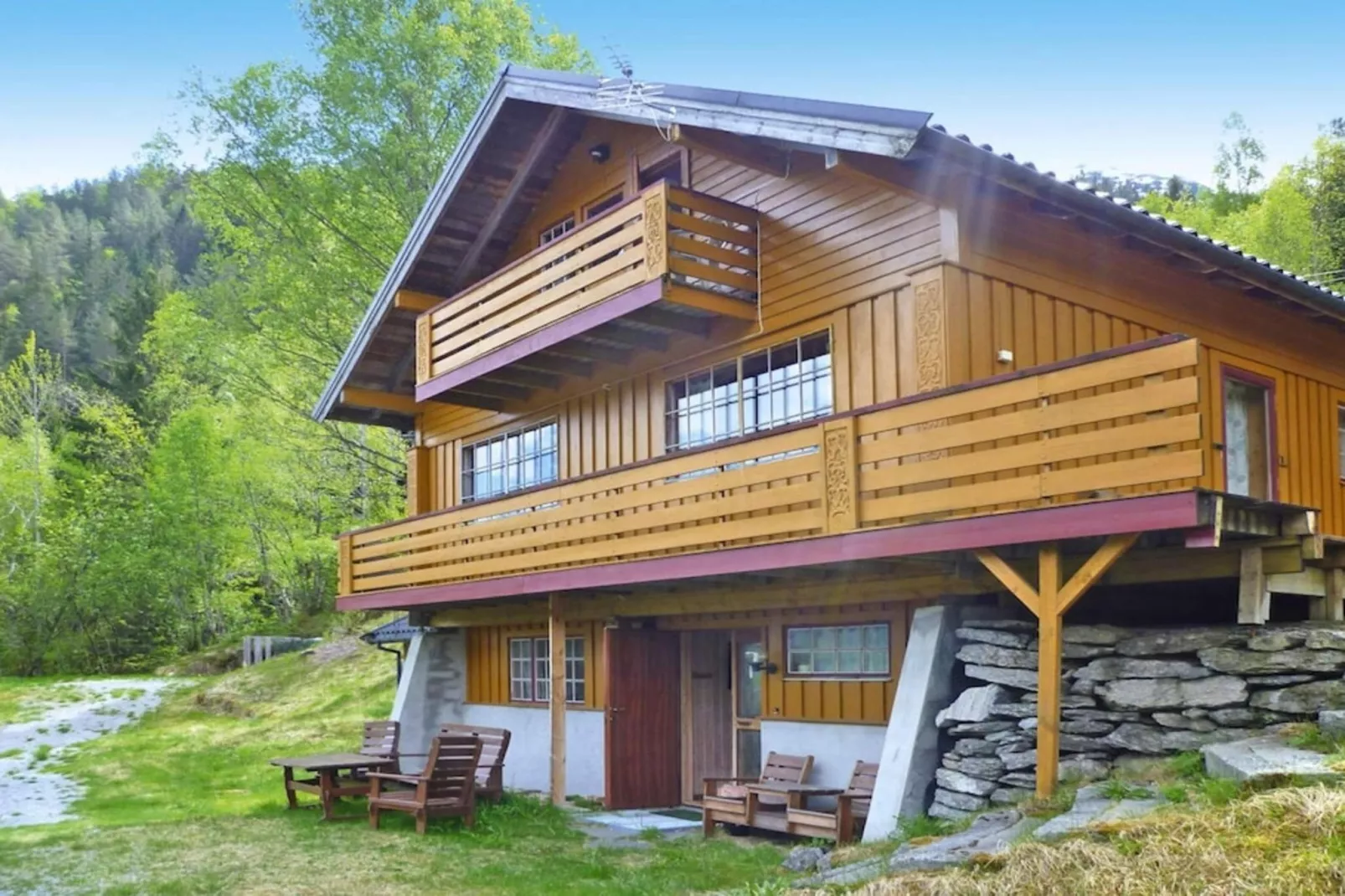 2 persoons vakantie huis in STRYN-By Traum-Buitenlucht