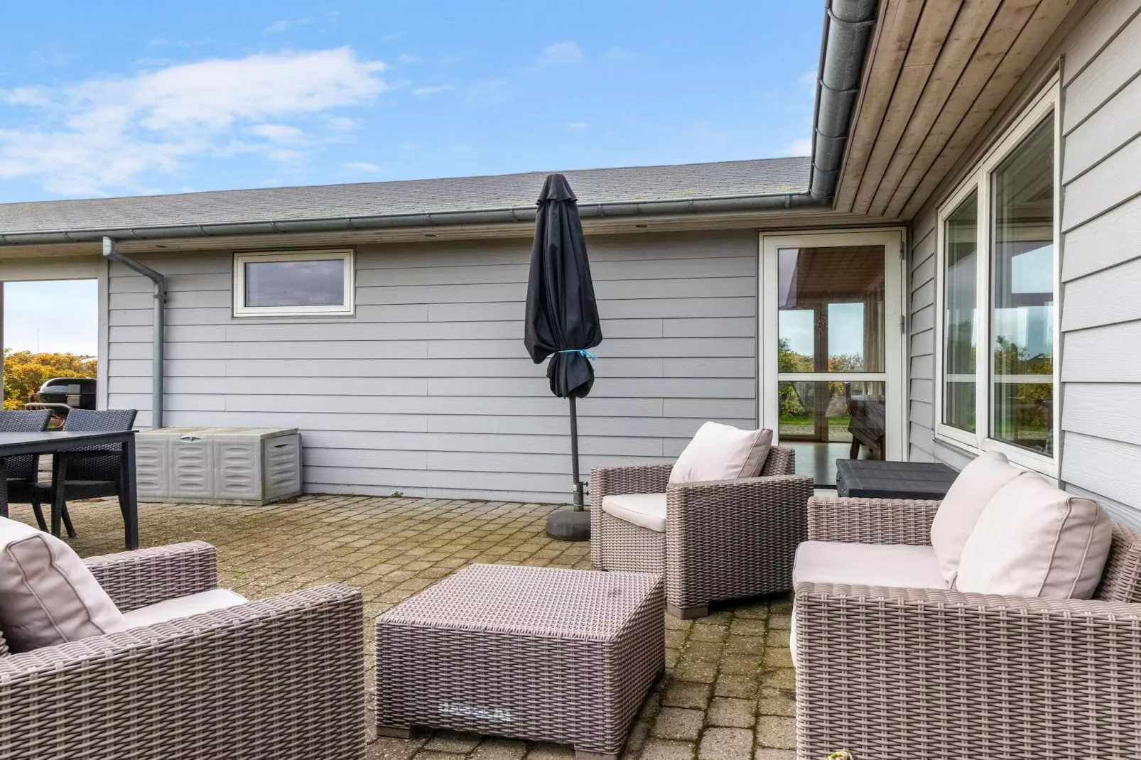 Geweldig vakantiehuis in Denemarken-Buitenlucht