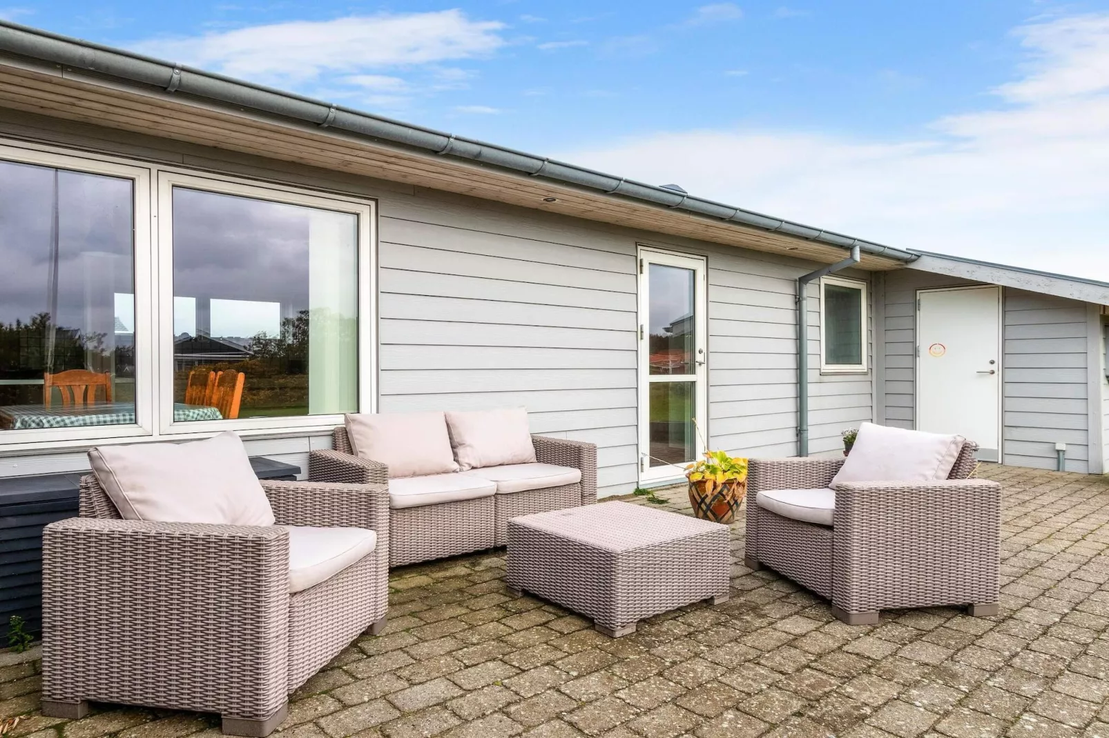 Geweldig vakantiehuis in Denemarken-Buitenlucht