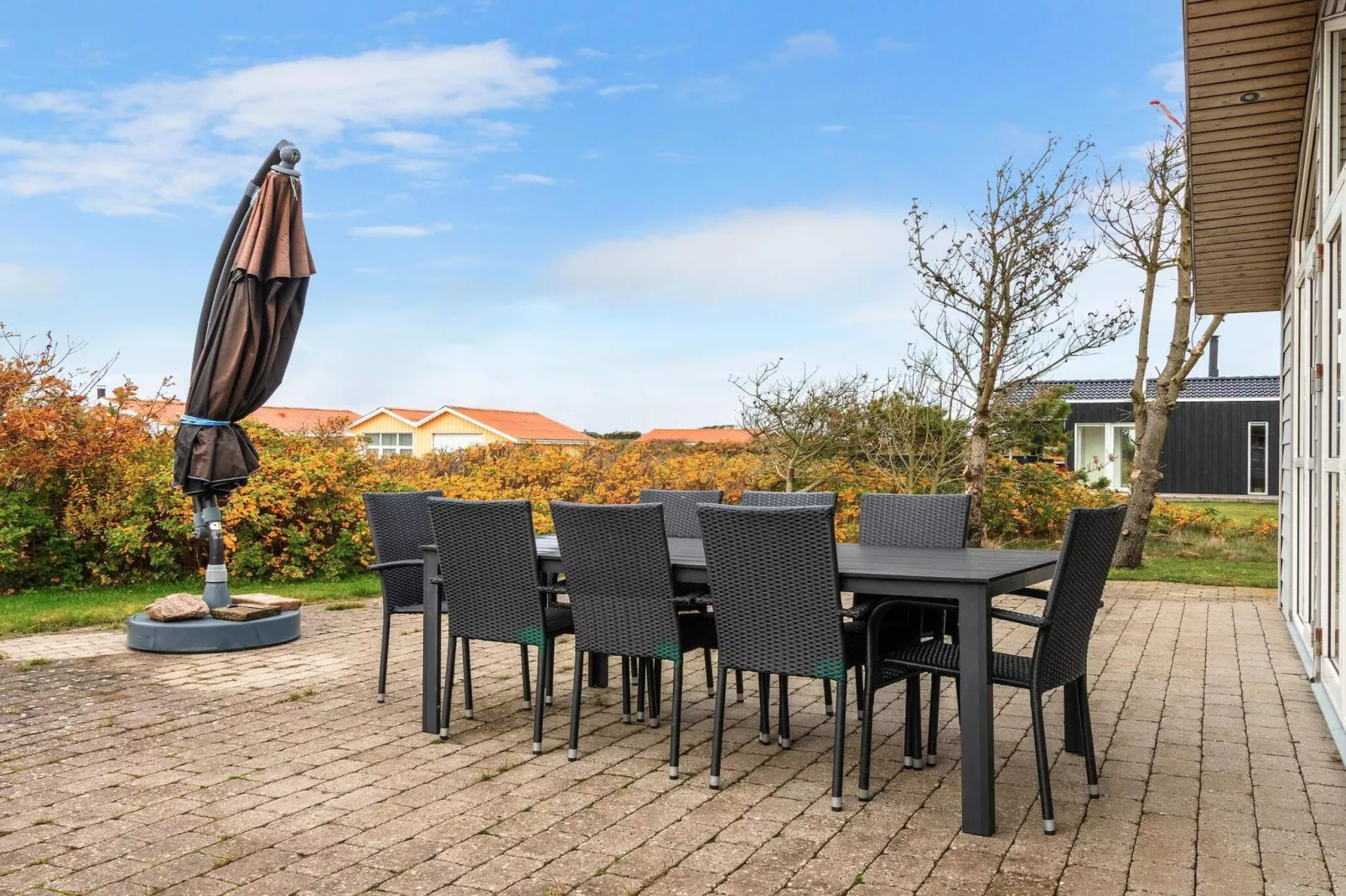 Geweldig vakantiehuis in Denemarken-Buitenlucht