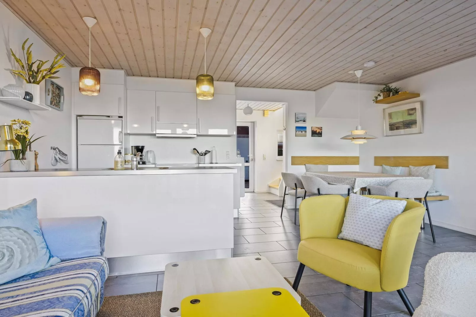 Vakantiehuis in Denemarken met uitzicht-Binnen