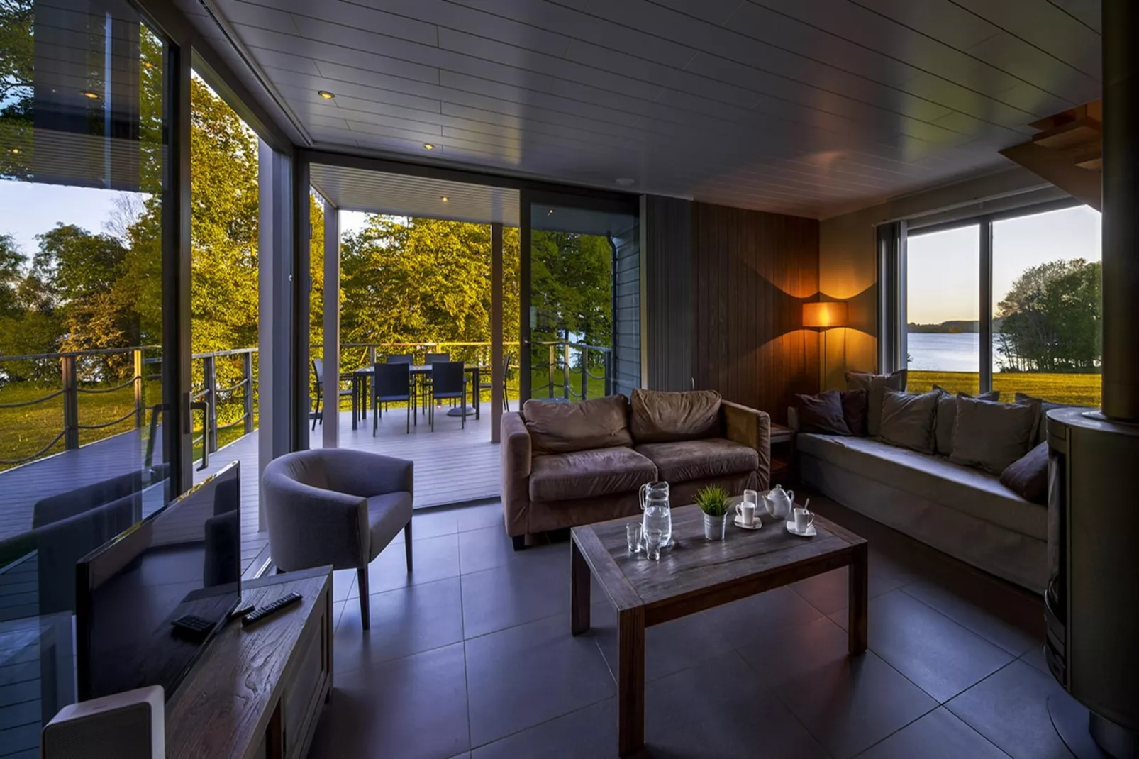 8 persons - 4 rooms 130m²-Woonkamer