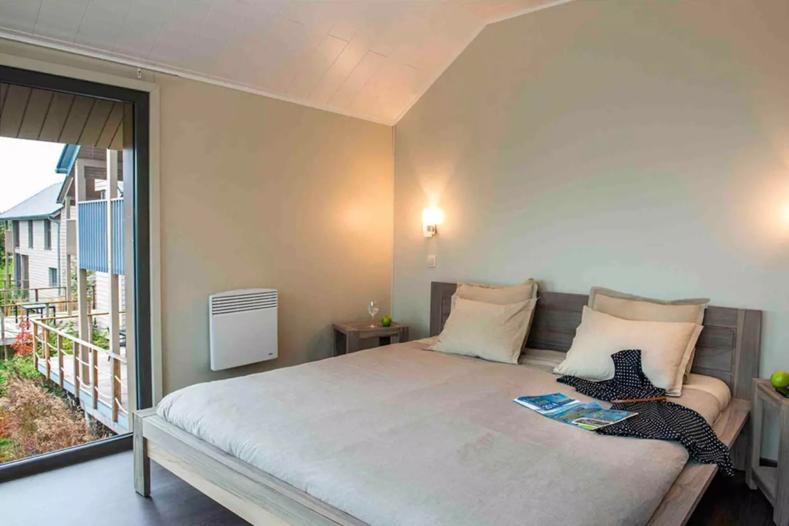 6 persons - 3 rooms 115m² without sauna-Slaapkamer