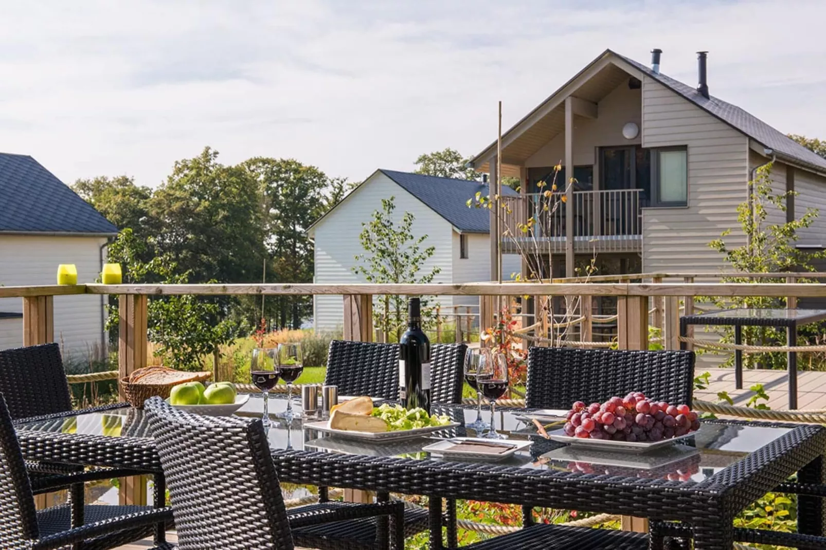 6 persons - 3 rooms 115m² without sauna-Terrasbalkon