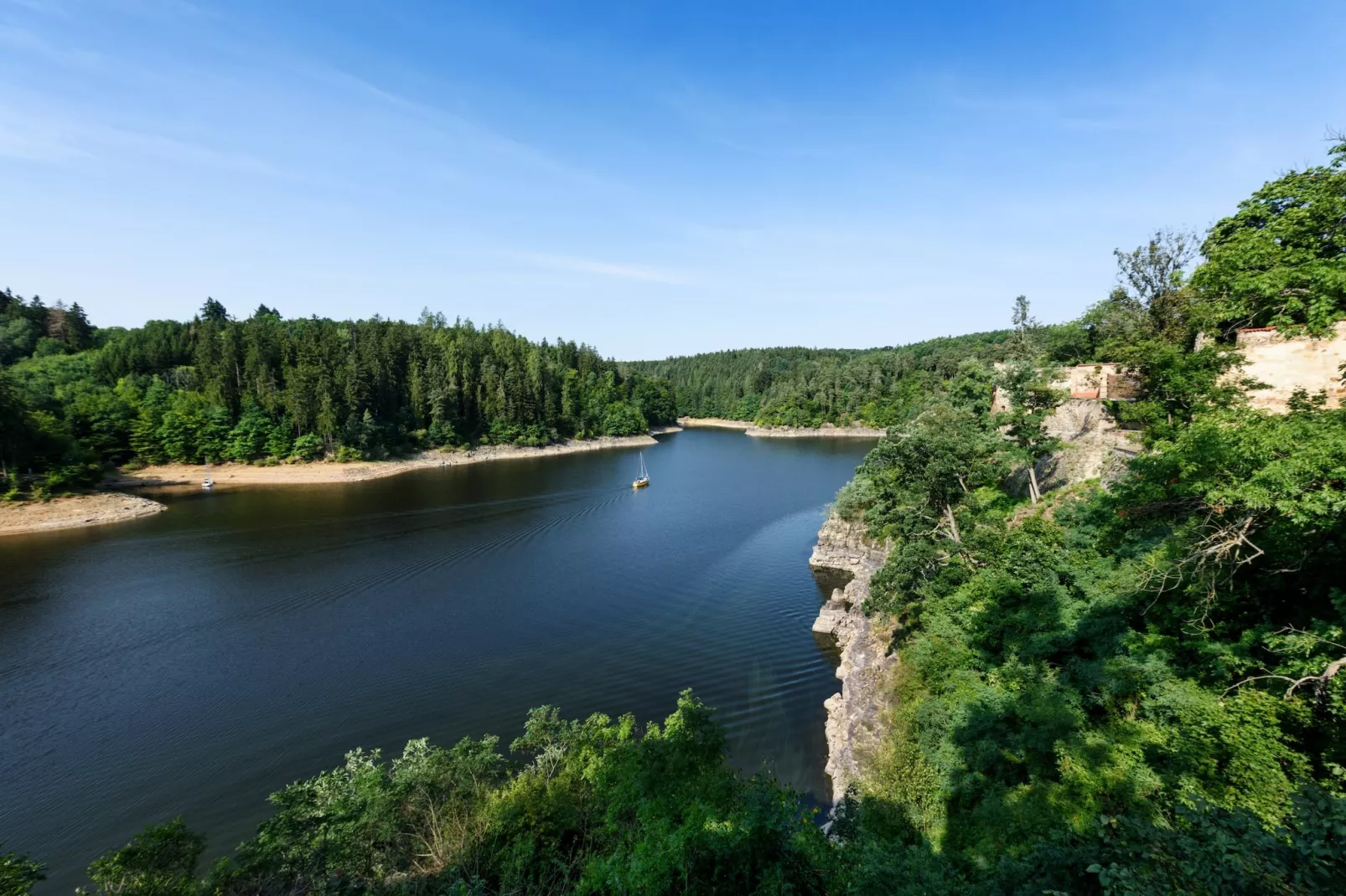 Orlík JVNL102-Gebieden zomer 20km