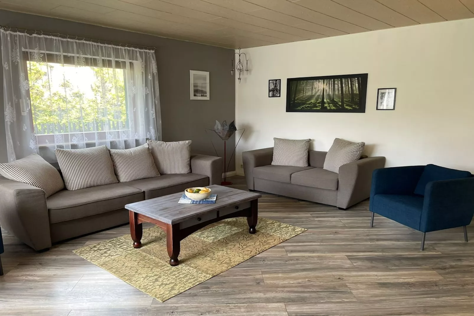 Ferienhaus Elendstal-Woonkamer