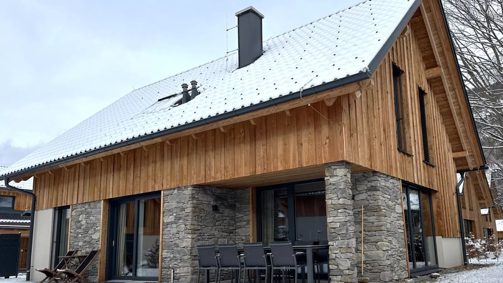 Mountain Chalet Bakkershof-Exterieur winter