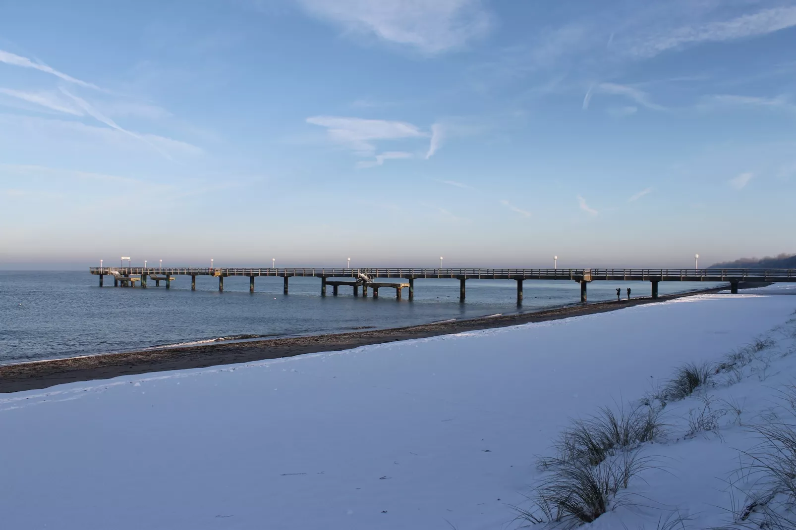 Seeblick-Uitzicht winter