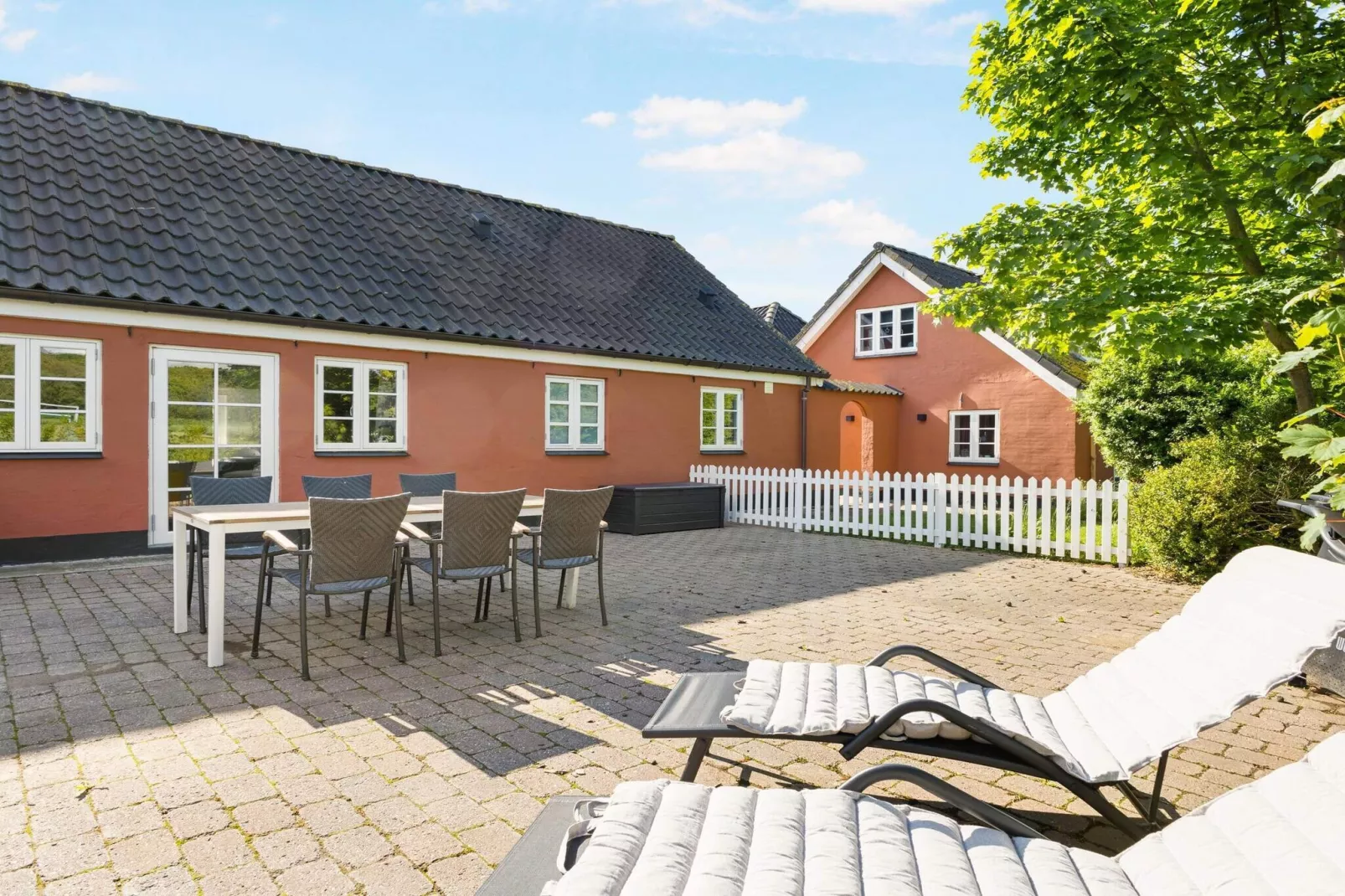 Vakantiehuis met uitzicht op de Noordzee-Buitenlucht