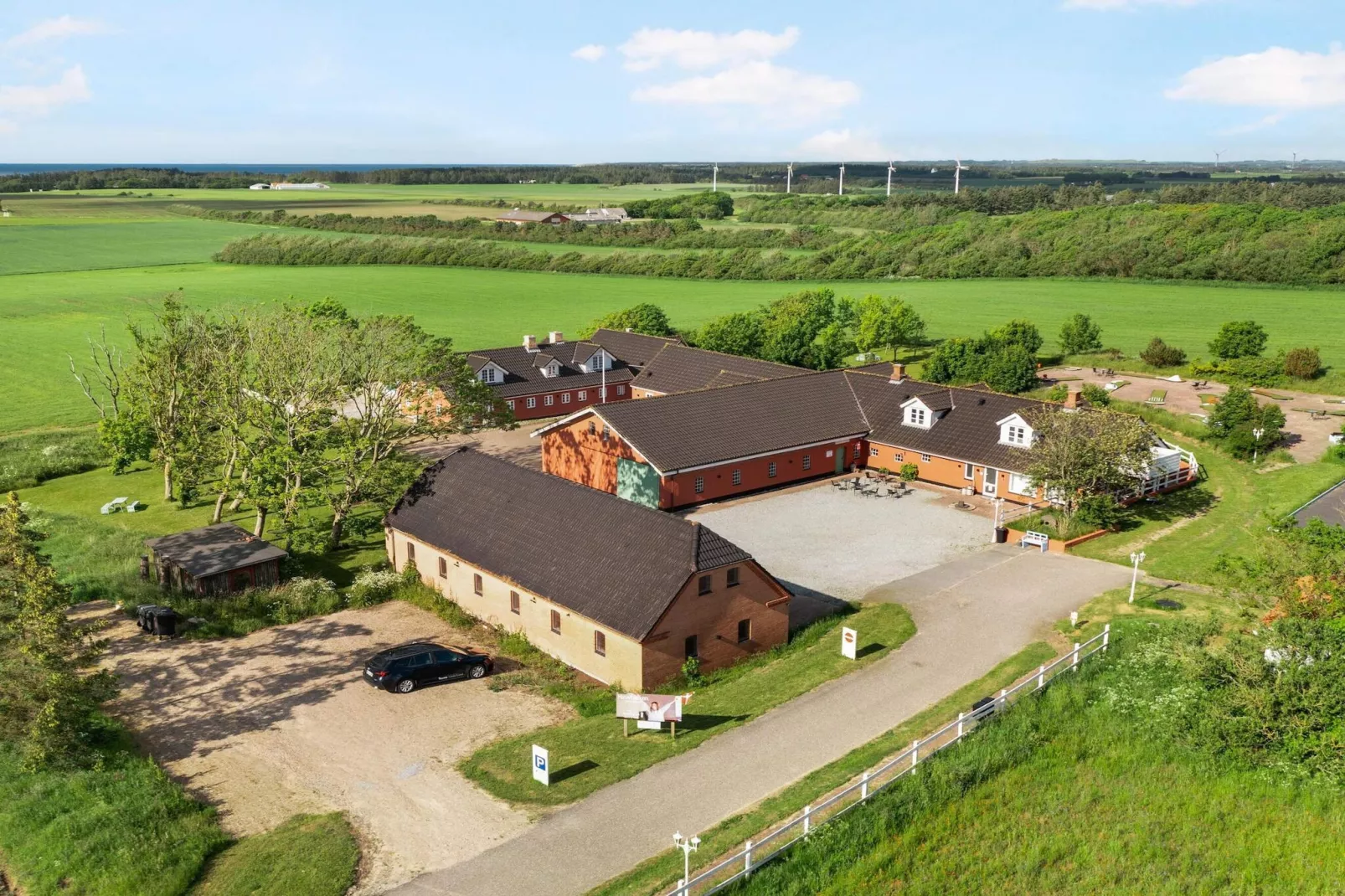 Vakantiehuis met uitzicht op de Noordzee-Buitenlucht
