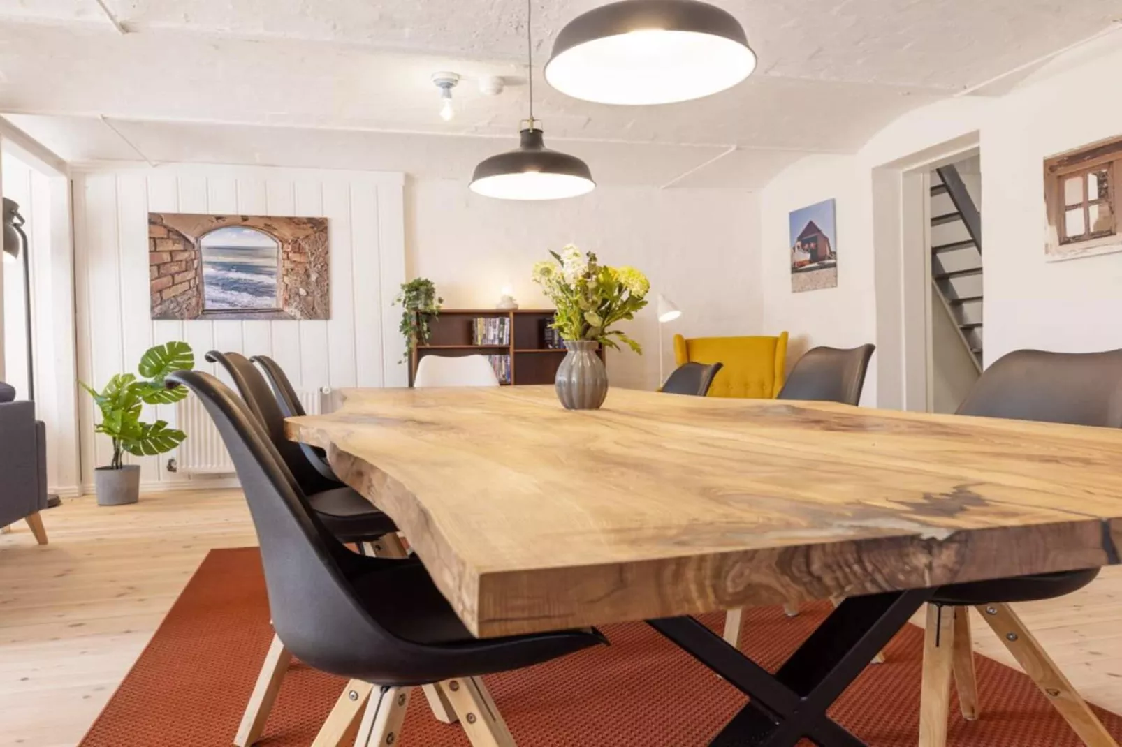 Vakantiehuis met uitzicht op de Noordzee-Binnen