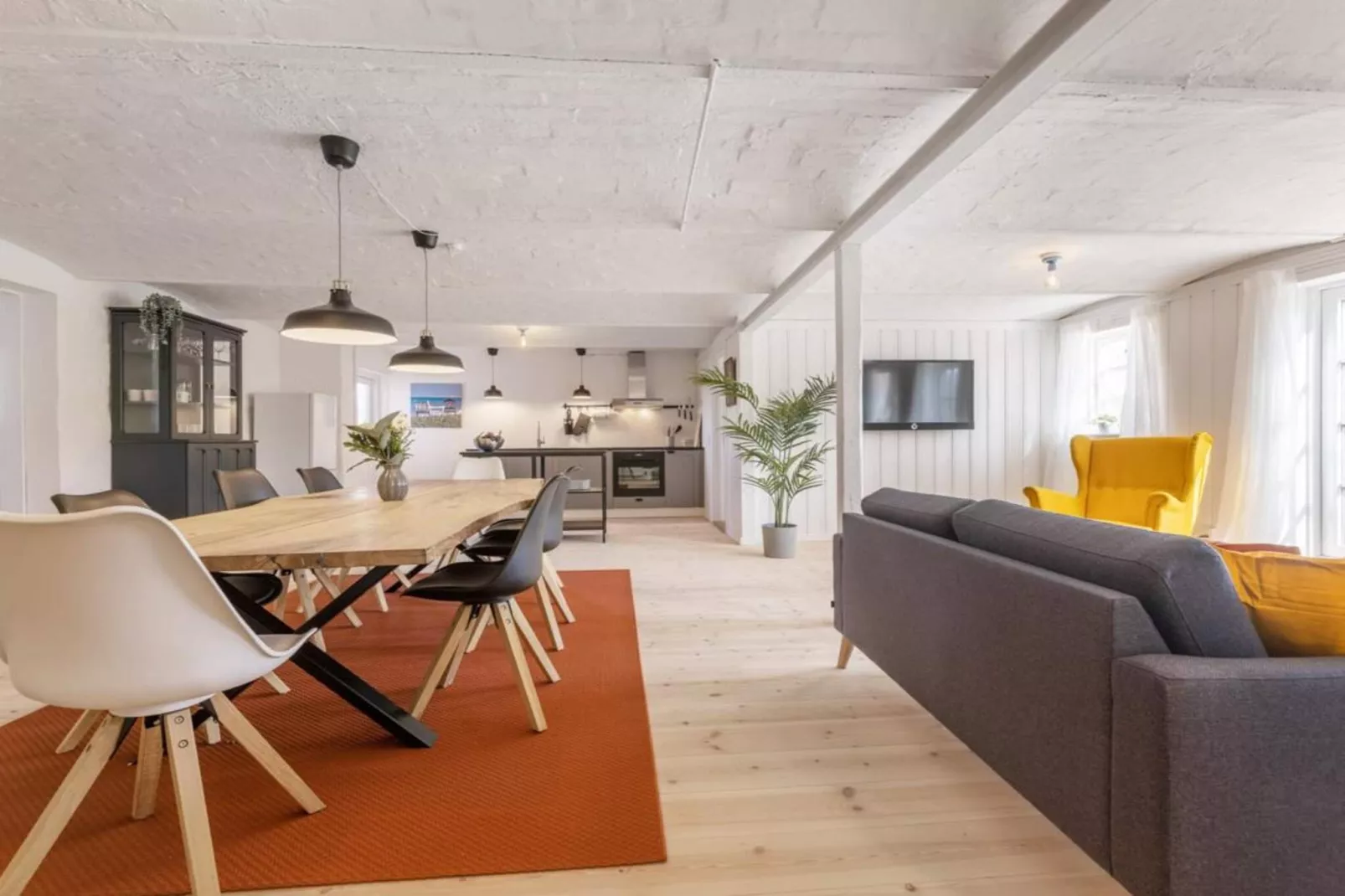 Vakantiehuis met uitzicht op de Noordzee-Binnen