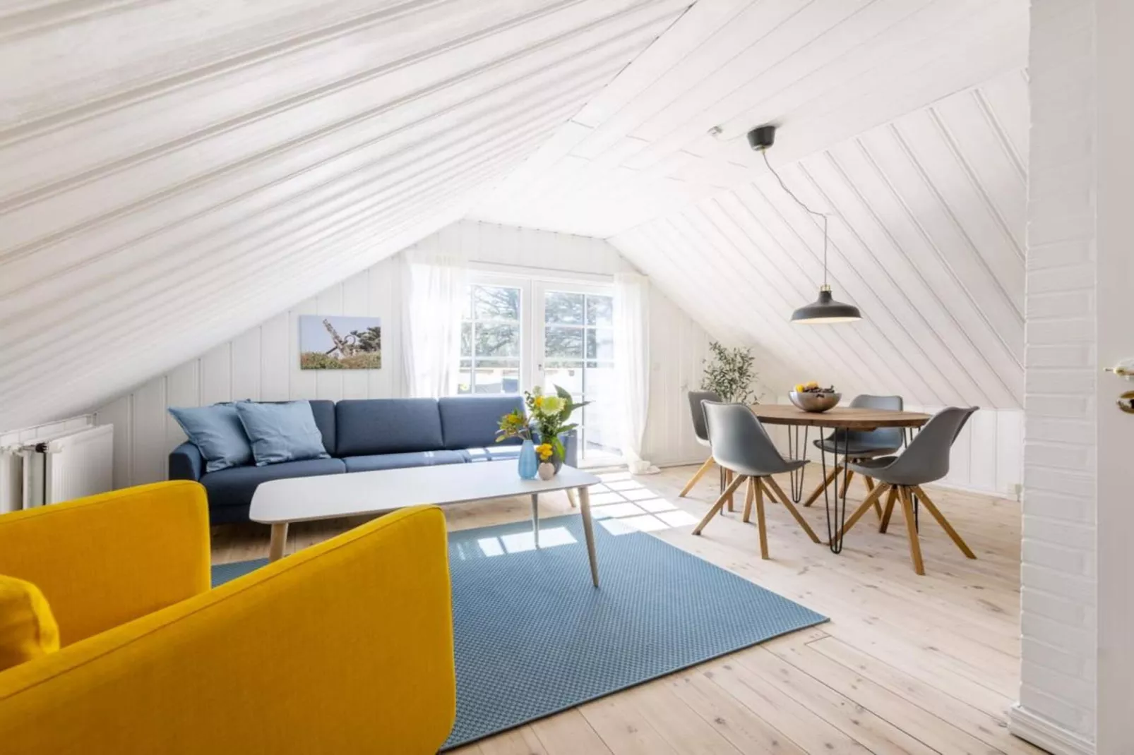Vakantiehuis met uitzicht op de Noordzee-Binnen