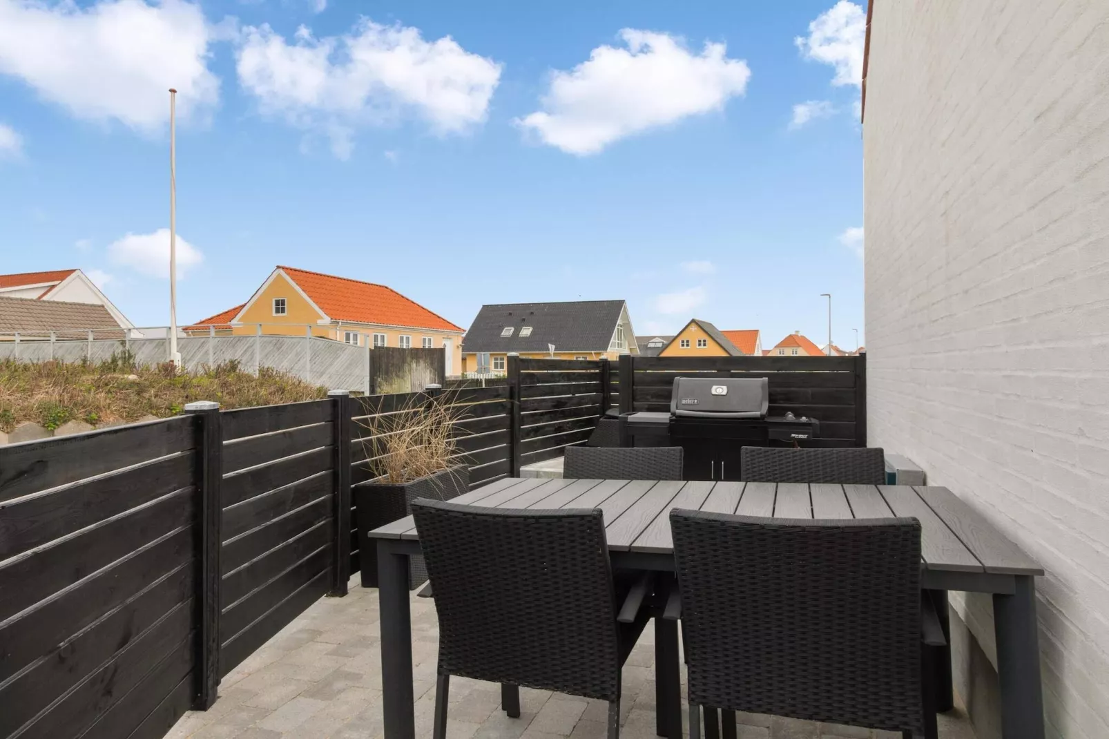 Vakantiehuis in Lokken met terras-Buitenlucht