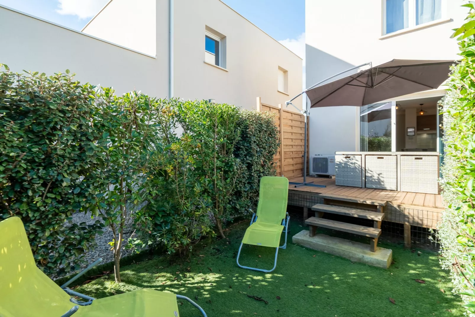 La Dune N°44 - Villa 3P6-Tuinen zomer