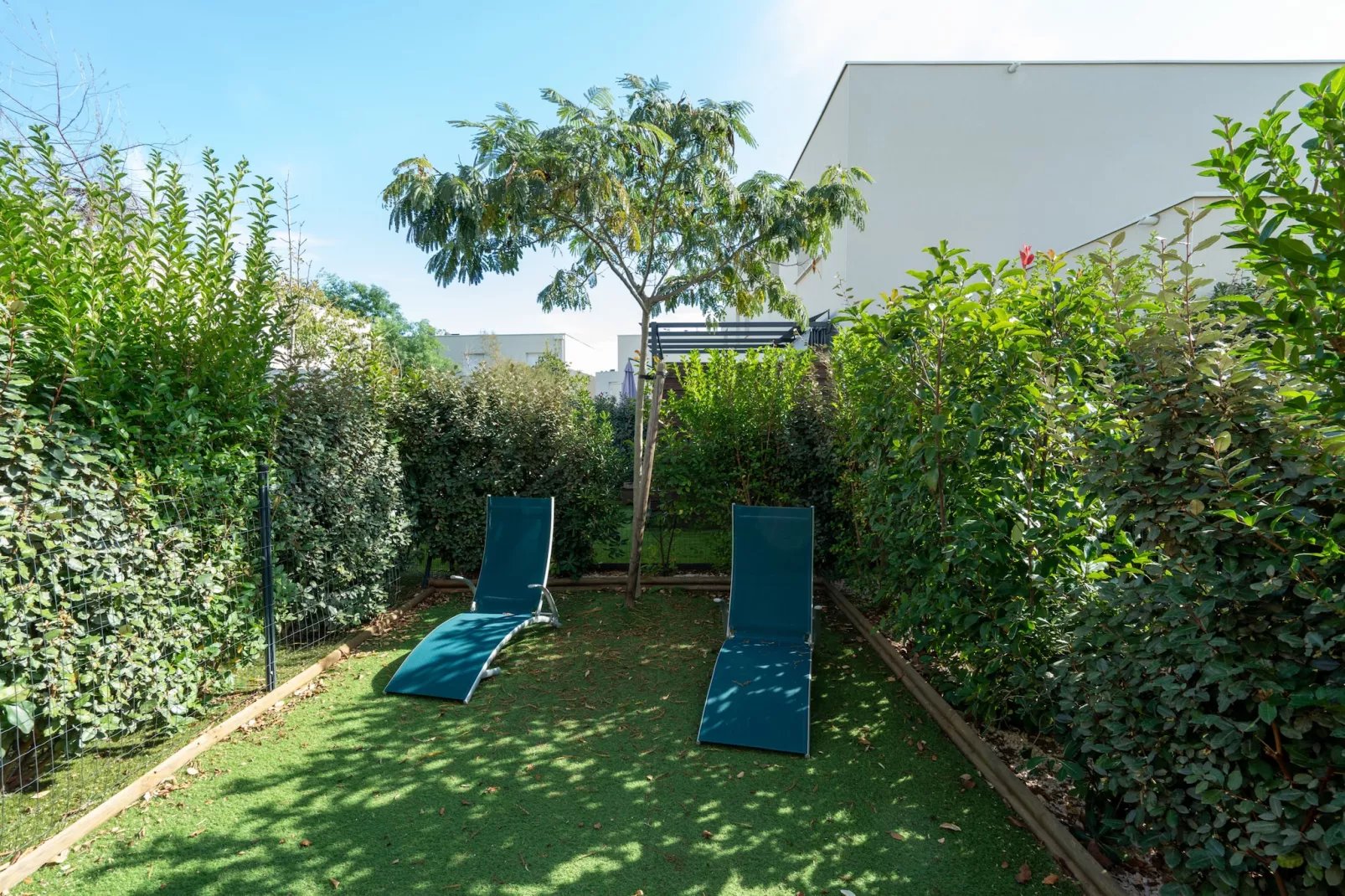 La Dune N°67 - Villa 3P6-Tuinen zomer