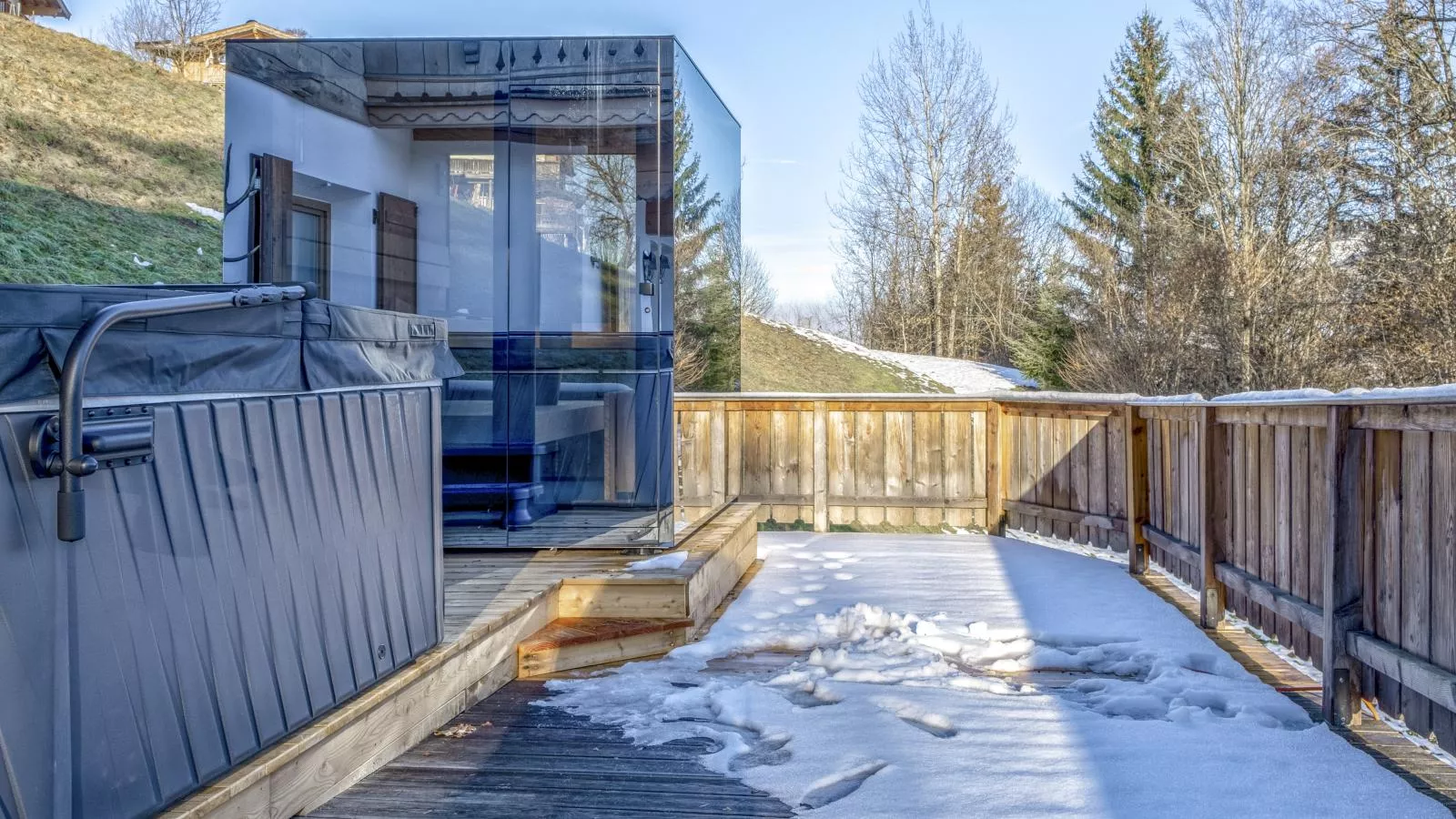 Kitz Hills Chalet Mondschein-Terrasbalkon