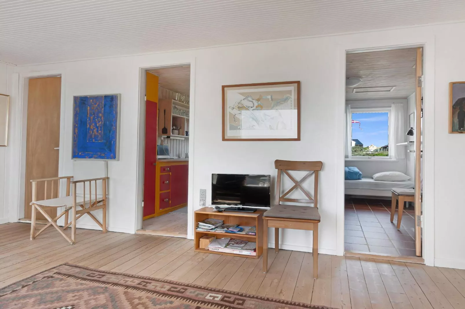 Vakantiehuis in Lokken vlakbij het strand-Binnen