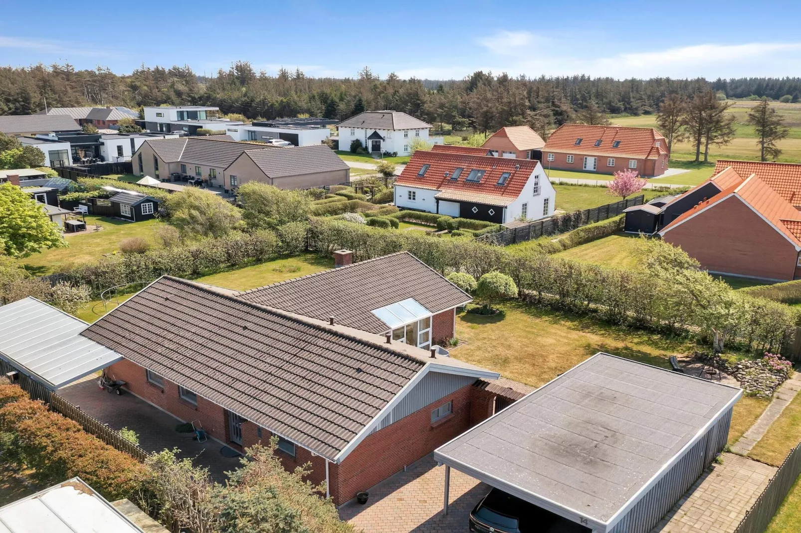 Vakantiehuis in Lokken aan het strand-Buitenlucht