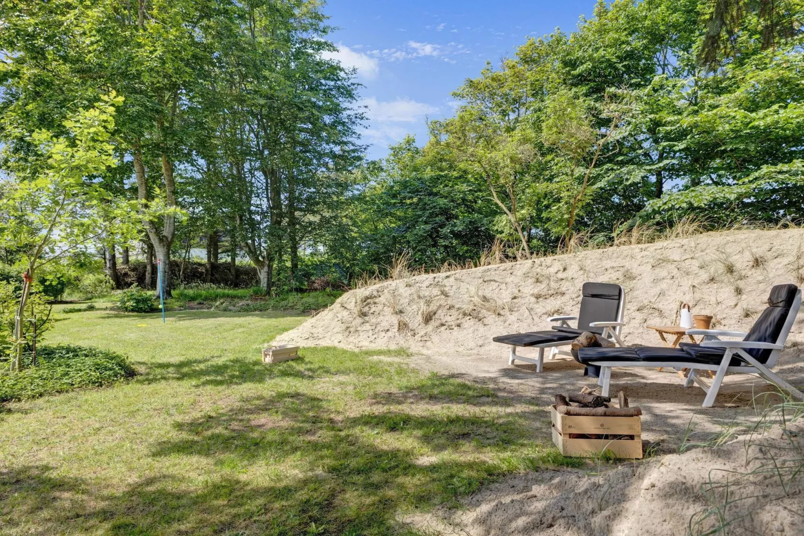 Vakantiehuis in Hjørring in patio-Buitenlucht