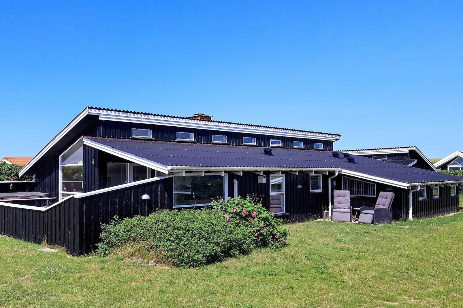 Gezellig vakantiehuis in Lokken, aan zee-Buitenlucht