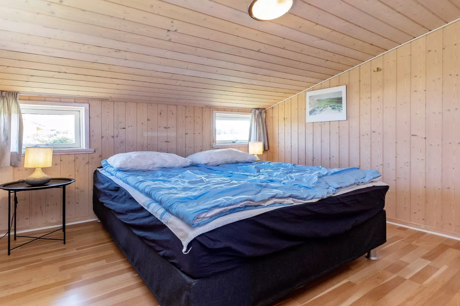 Gezellig vakantiehuis in Lokken, aan zee-Binnen