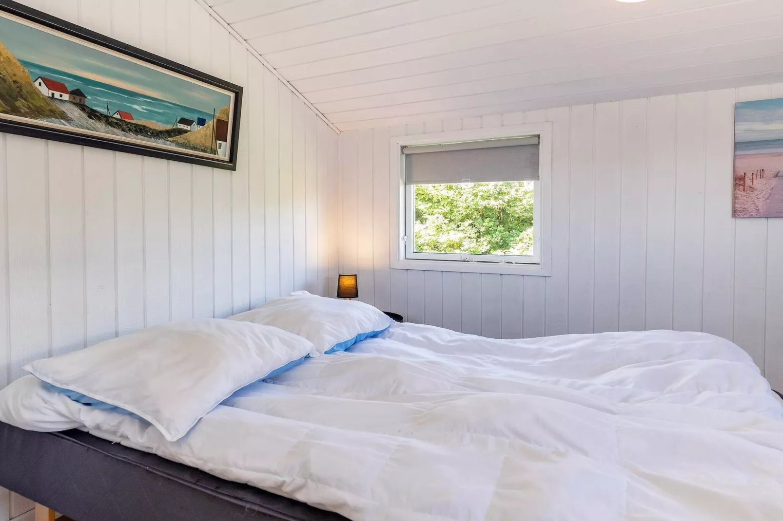 Gezellig vakantiehuis in Lokken, aan zee-Binnen