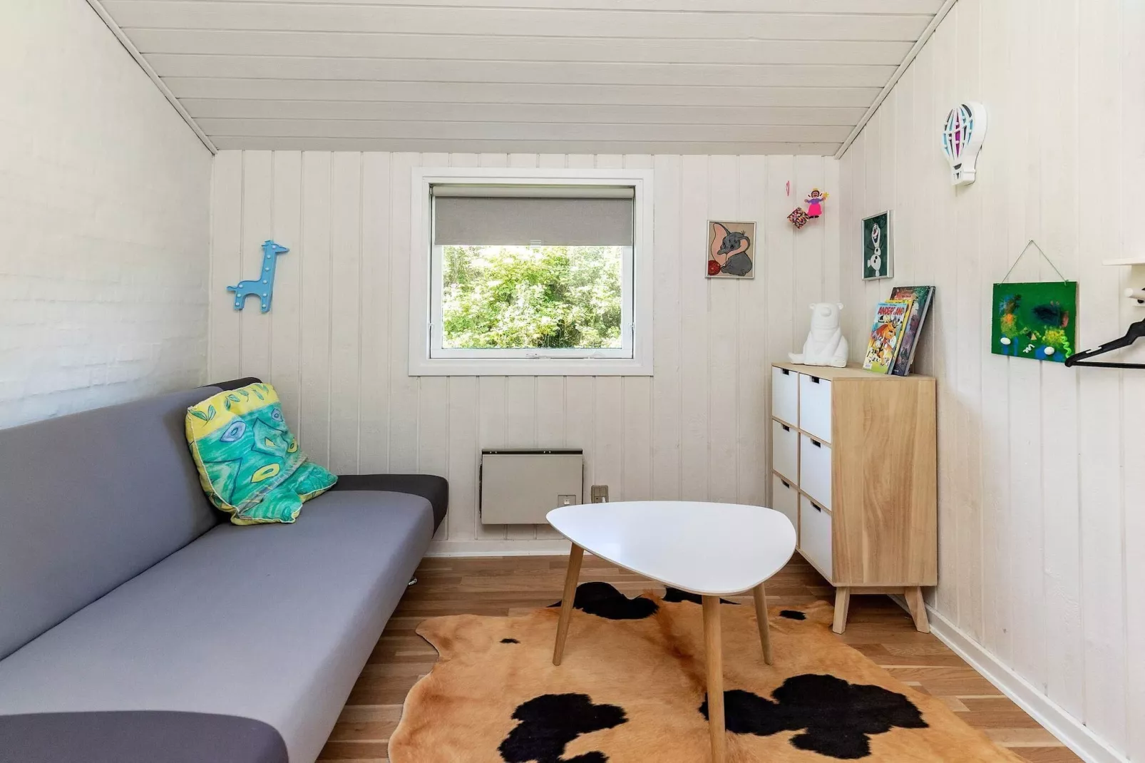 Gezellig vakantiehuis in Lokken, aan zee-Binnen